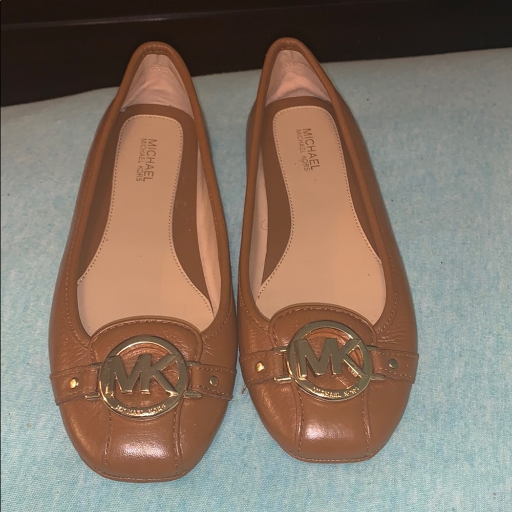 Brown Michael Kors Flats